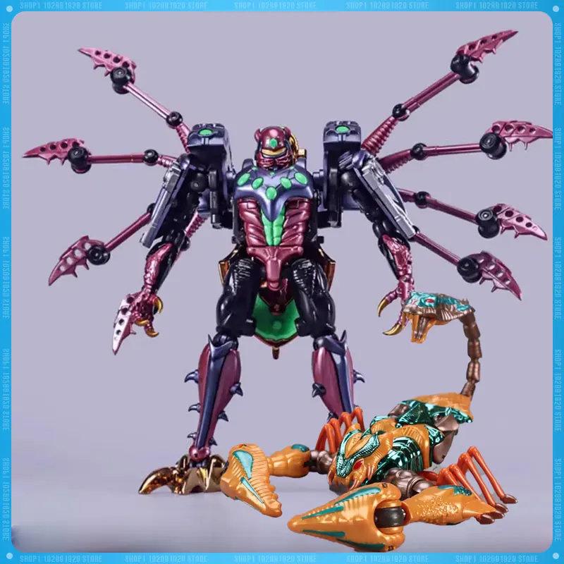

В наличии TransArt Transformation METAL Beast Wars BW BWM-11 Tarantulas Фигурка BWM-13 Quickstrike Фигурка Робот Игрушка