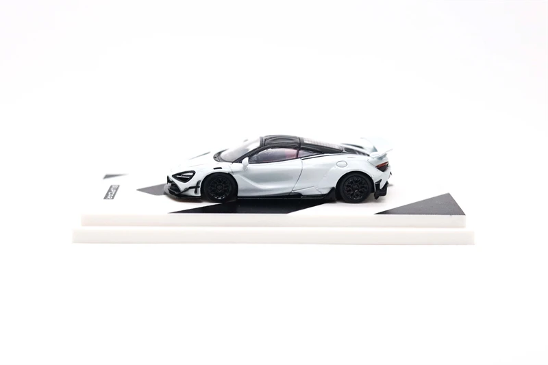 SUPCAR SC 1:64 720S สีดํา/สีเทา Limited999 รถหล่อรุ่นคอลเลกชันขนาดเล็ก