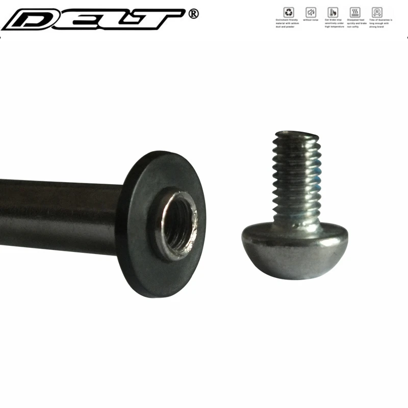 DELT M6&Φ8/17/29/38/33/40/45/58/68/75/86MM Scooters Screw ,Roller Skates，Downhill Bike Bicycle Shock Absorbers Nut & Bolts Part