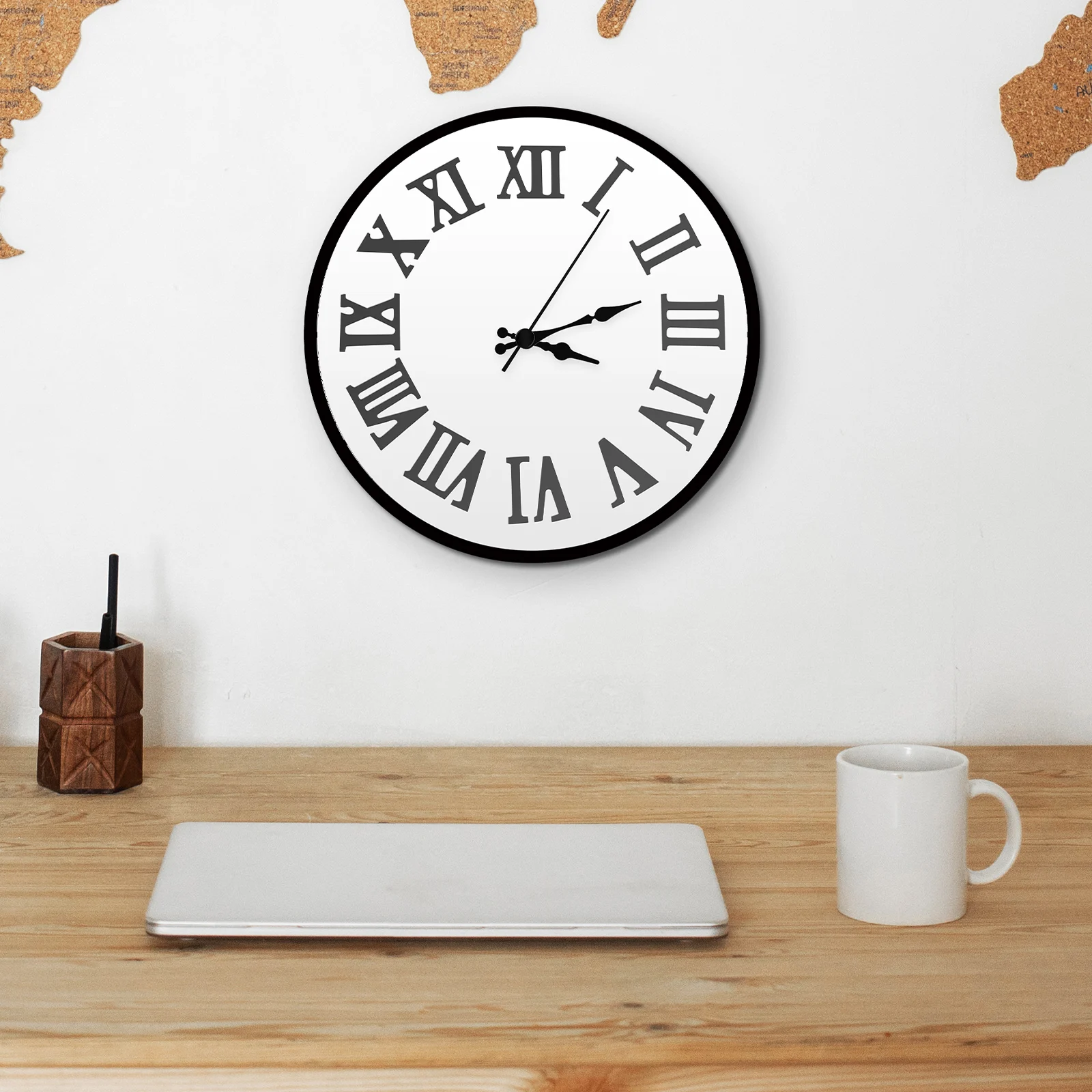 

2 Sets Clock Mold Kit Silicone Resin Epoxy Diy Wall Clock Making Durable Replacement Parts Mechanism Operated Decor