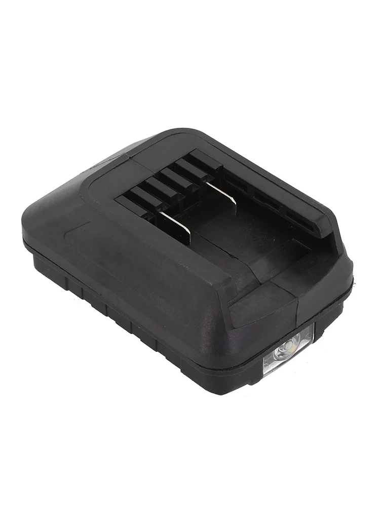 Adaptador de bateria 20V Adaptador USB duplo Melhoria da casa Tamanho compacto Carregamento conveniente Proteção de alta tensão