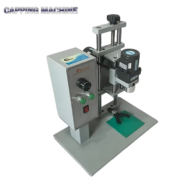 

Food bottles automatic Electric desktop Capper beverage / liquor bottle locking machine capping machine packaging equipment