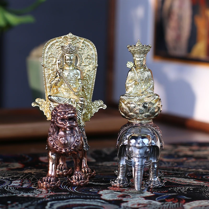 

Домашняя бронзовая статуя Будды, украшения