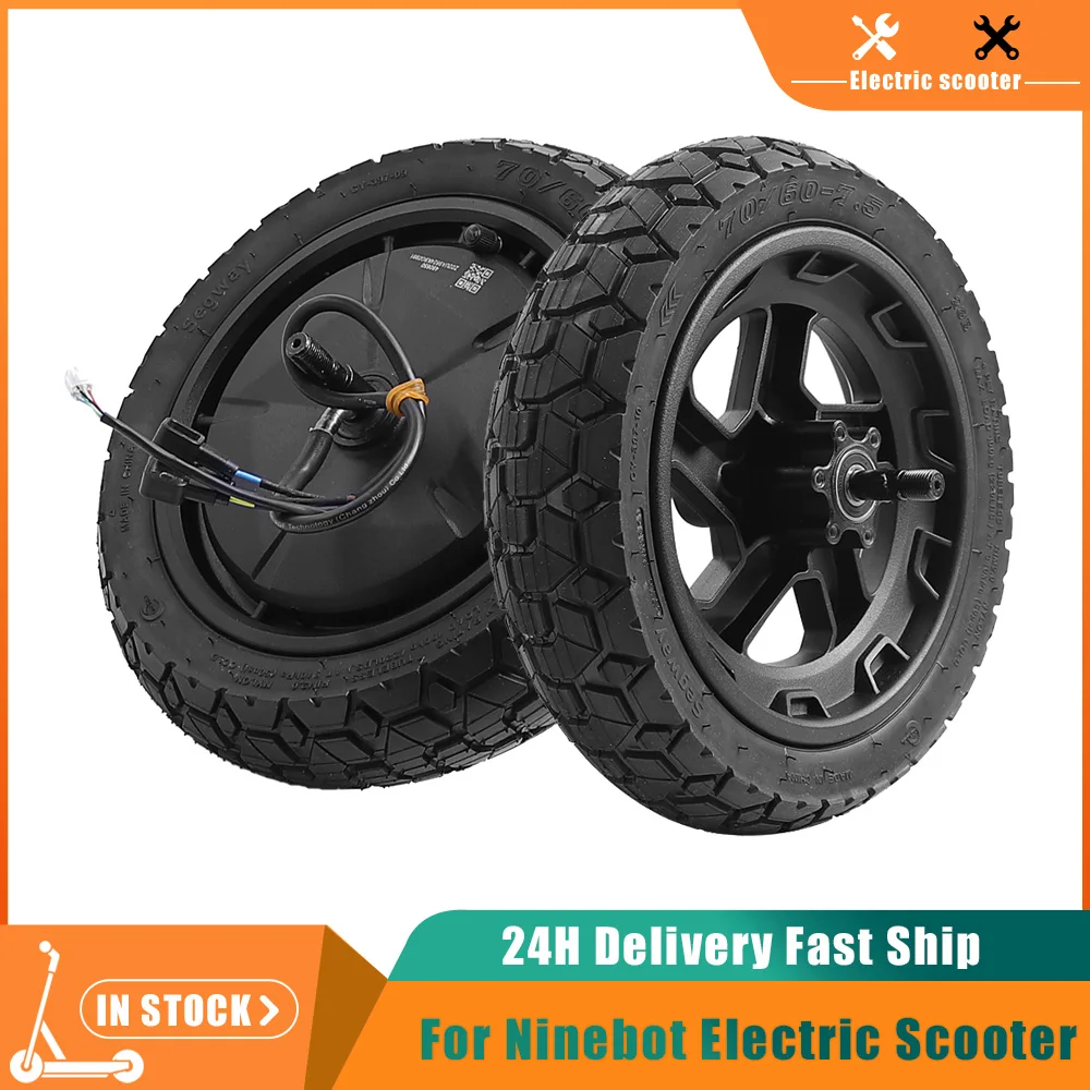Für Ninebot ZT3 ZT3Pro Vorderrad 70/60‑6.5 Elektroroller Schlauchloser Vorderreifen 48V 650W Hinterrad-Motorteile