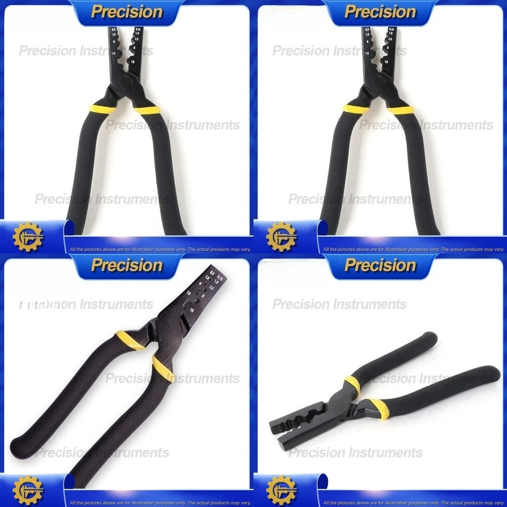 

2026 European Style Wire Crimper Tool for Terminal Connector Electrical Cable Stripper Plier Cold Terminal Crimping Pliers
