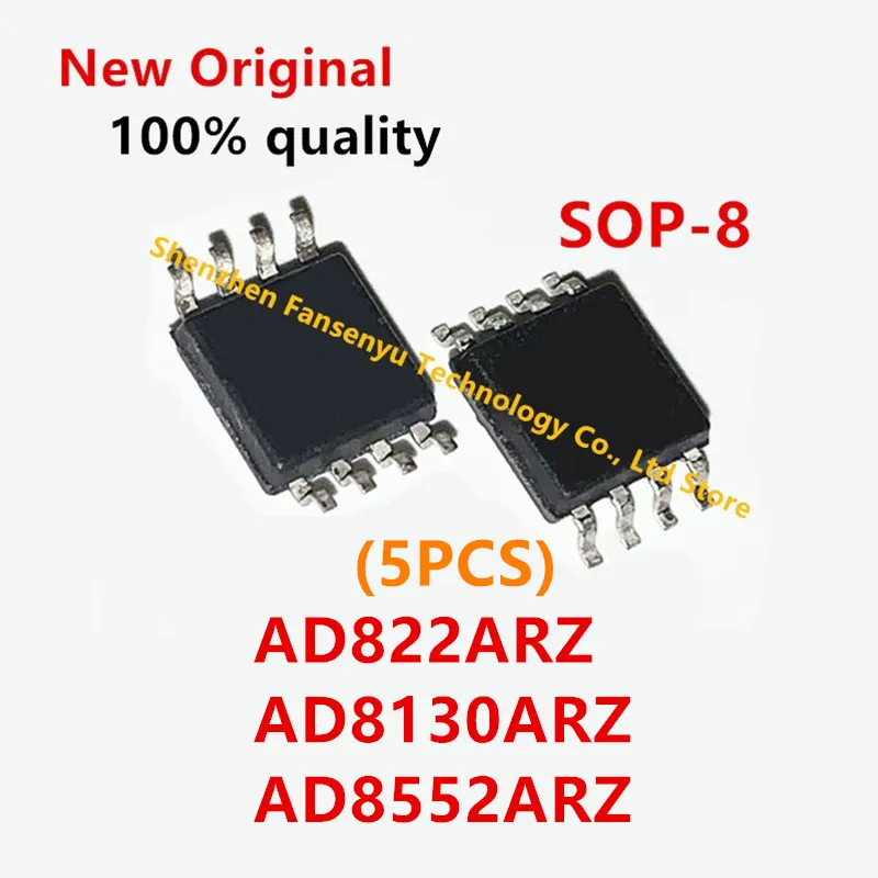 (5piece) 100% New AD8130ARZ AD8130A 8130A AD822 AD822A AD822AR AD822ARZ AD8552 AD8552A AD8552ARZ SOP-8 Chipset
