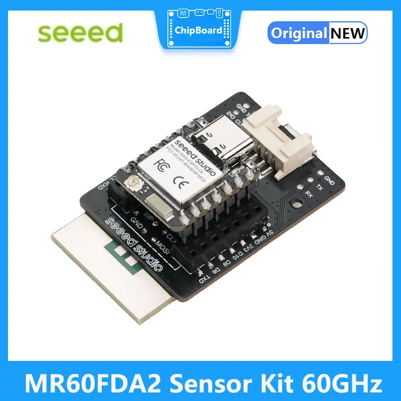 MR60FDA2 60GHz mmWave Fall Detection Sensor Kit with Seeed XIAO ESP32C6