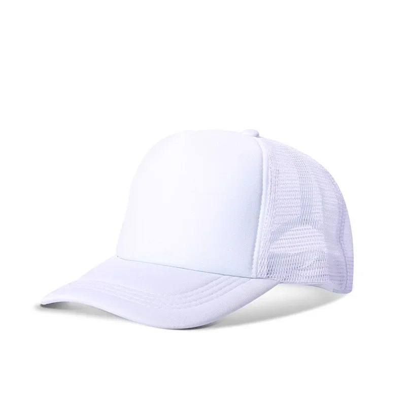 5 unids/lote sublimación multicolor gorras de béisbol para adultos sombreros en blanco para la escuela Camping al aire libre y uso deportivo