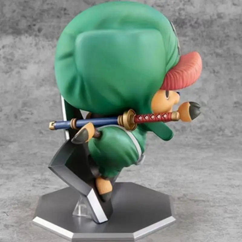 Bandai Banpresto One Piece Q-version Ninja Chopper POPkimono The Country of Harmony  in-vehicle Trendy Play Anime Figure Model