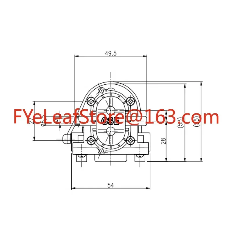 Vendas quentesNova bomba de engrenagem CS-0720A