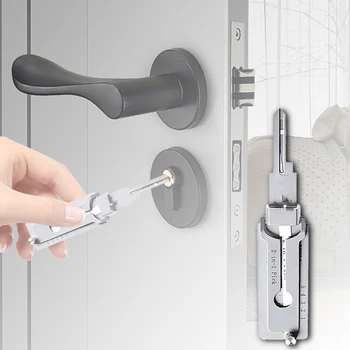 Stainless Steel Key Decoder SS001 Precision Tool O-ring Pickup Kit Maintenance Repair Kit