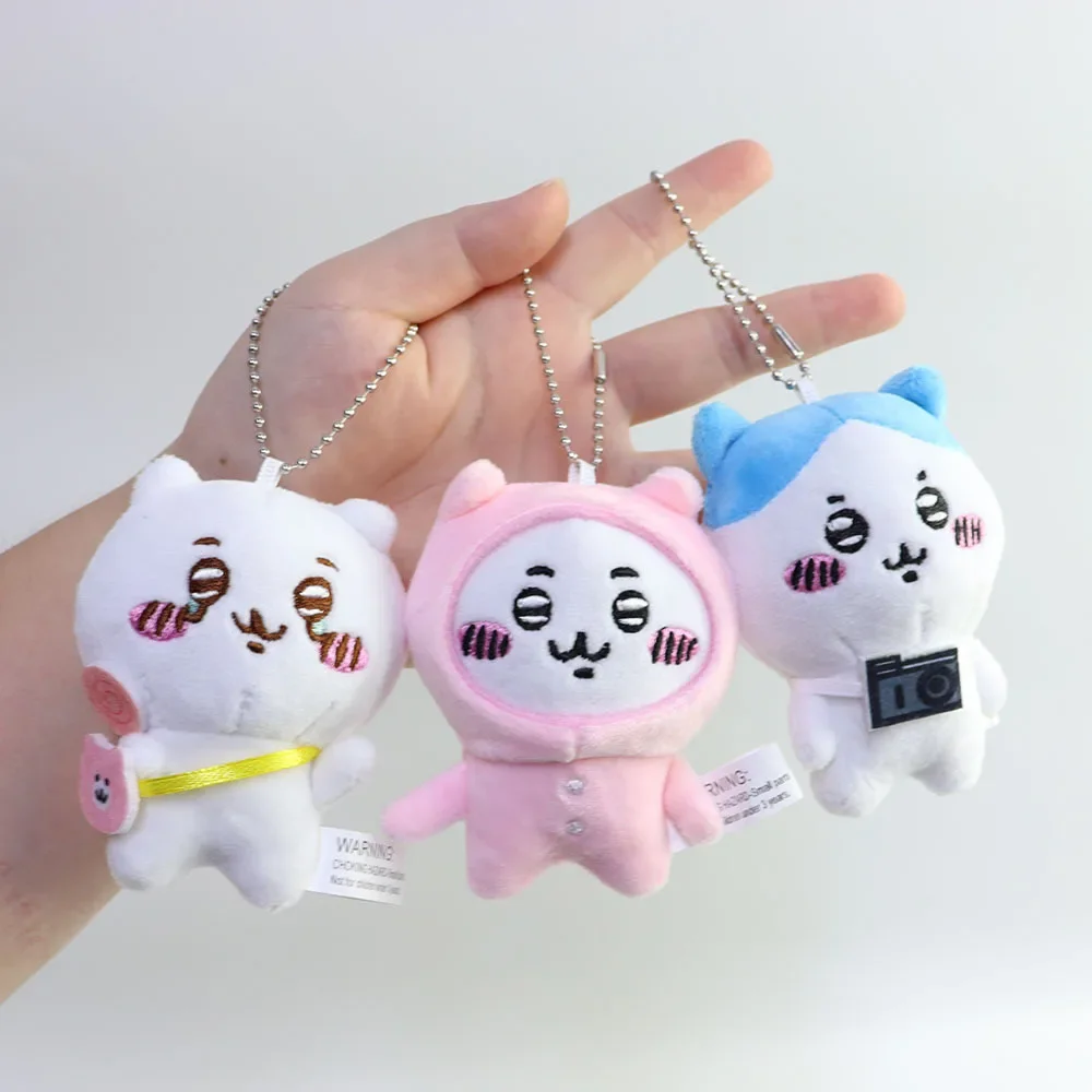 

Stuffed Plush Toy Soft Toy Plushie Cute Decorative Keychain Pendant Stuffed Plush Ornament 치이카와 10cm for Walls Cars Keys