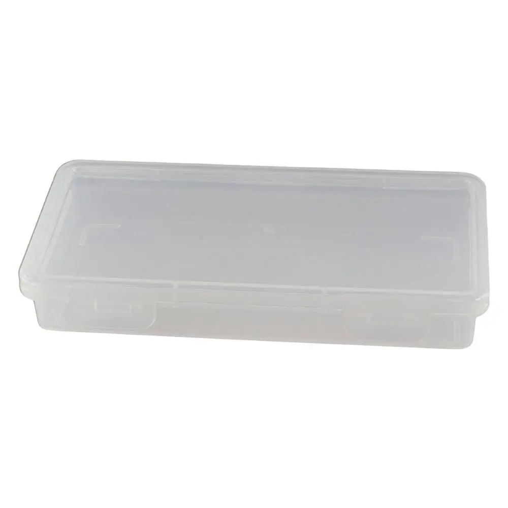 PP Paper Money Storage Box Transparent Large Capacity Currency Banknote Case Portable Convenient Coin Storage Collection Holder