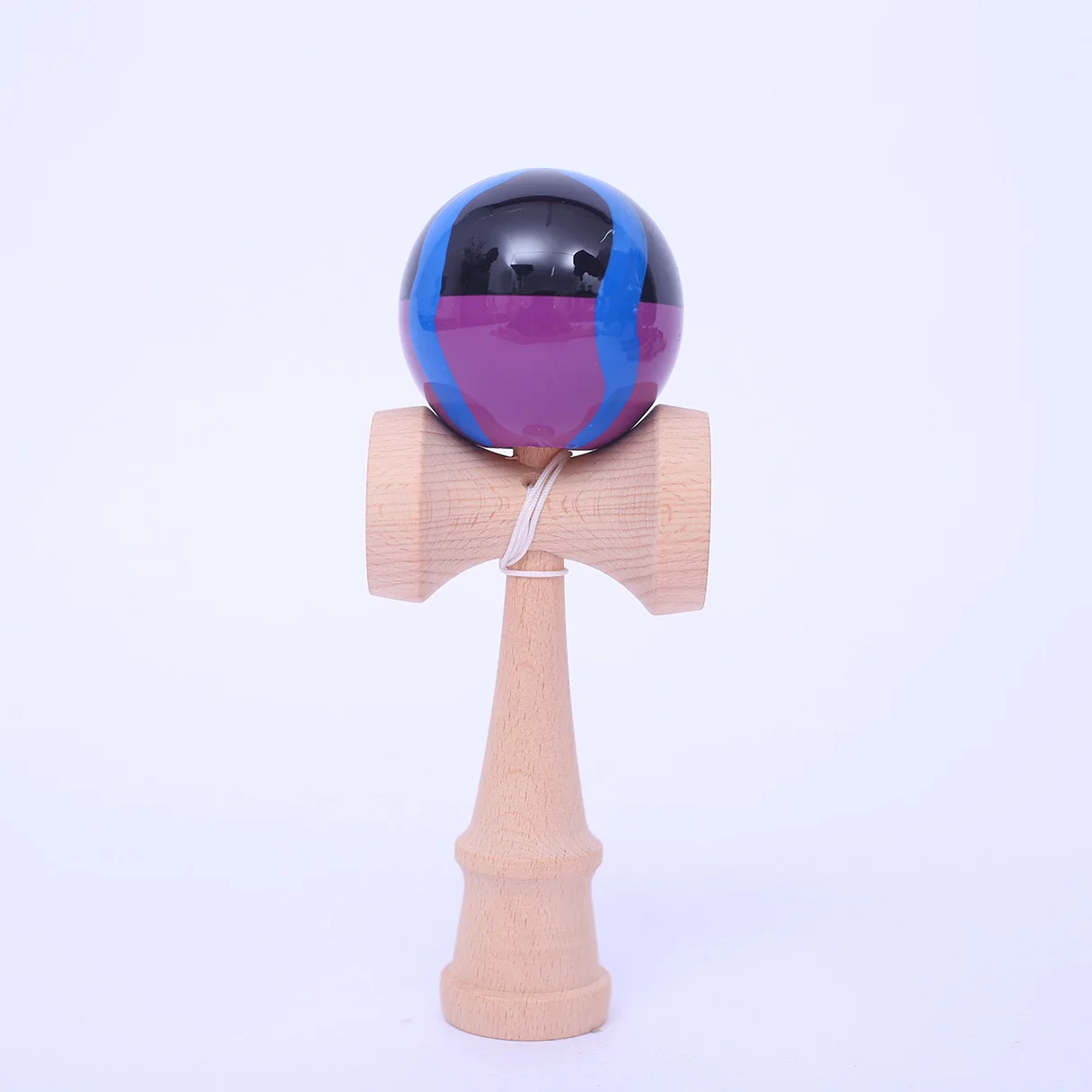 Piłka Kendama Drewniana Zabawka do Ćwiczeń na Zewnątrz, Piłki do Ćwiczeń Koordynacji Oko-Ręka dla Dzieci i Dorosłych, Zabawna Piłka do Żonglerki