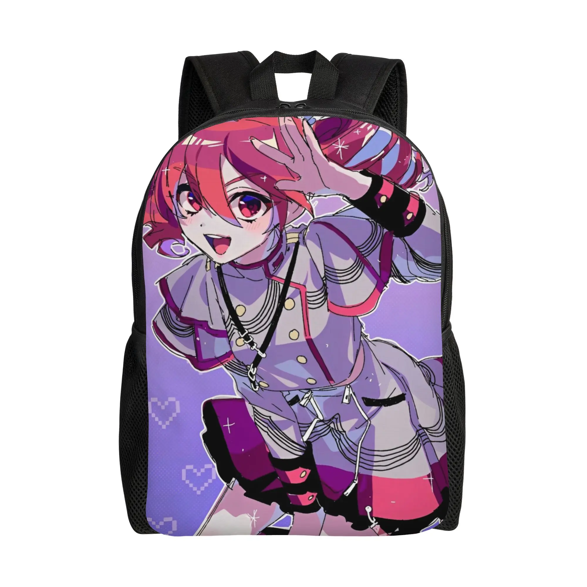 

Kasane Teto Backpack for Men Women Cool Student Hiking Travel Daypack Kawaii Girl Laptop Computer Canvas Bags Gift