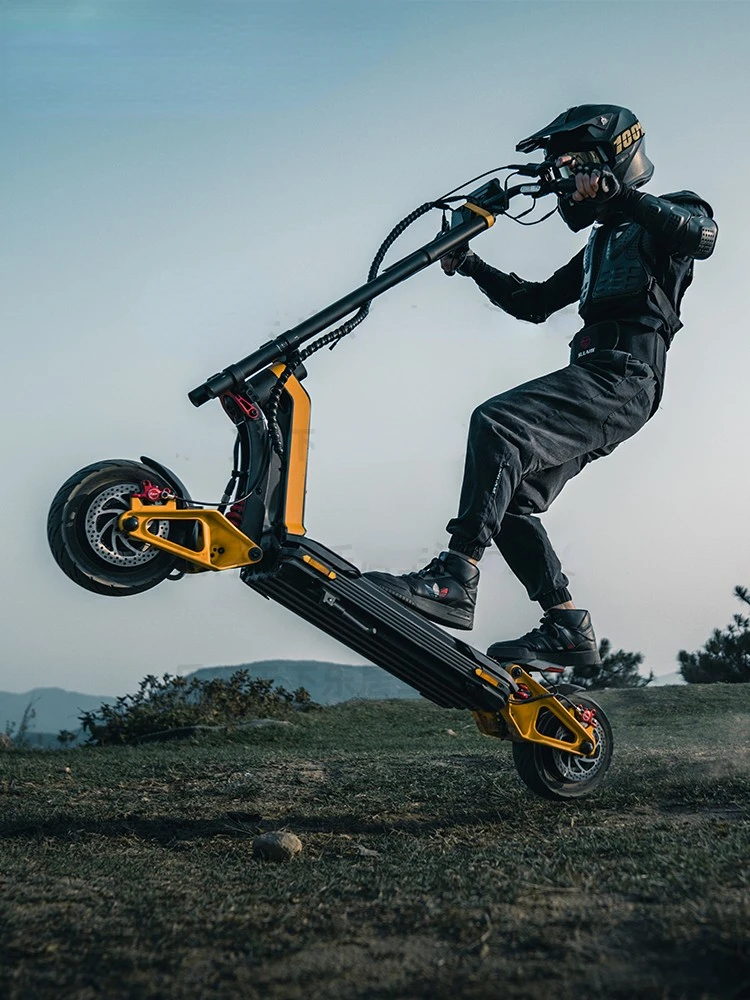 RS electric scooter off-road high-speed dual wheel drive shock absorption all terrain performance vehicle