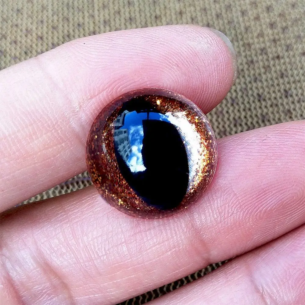 

Stuffed Animal Eyes Safety Eyes for Amigurumi 12mm Crystal Cat Eyes Safety Eyes for Crochet Amigurumi 3D Crochet Eyes Plush Doll