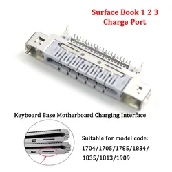 New For Microsoft Surface Book 1 2 3 15inch Keyboard Port Charging Dock Replacement Repair Parts