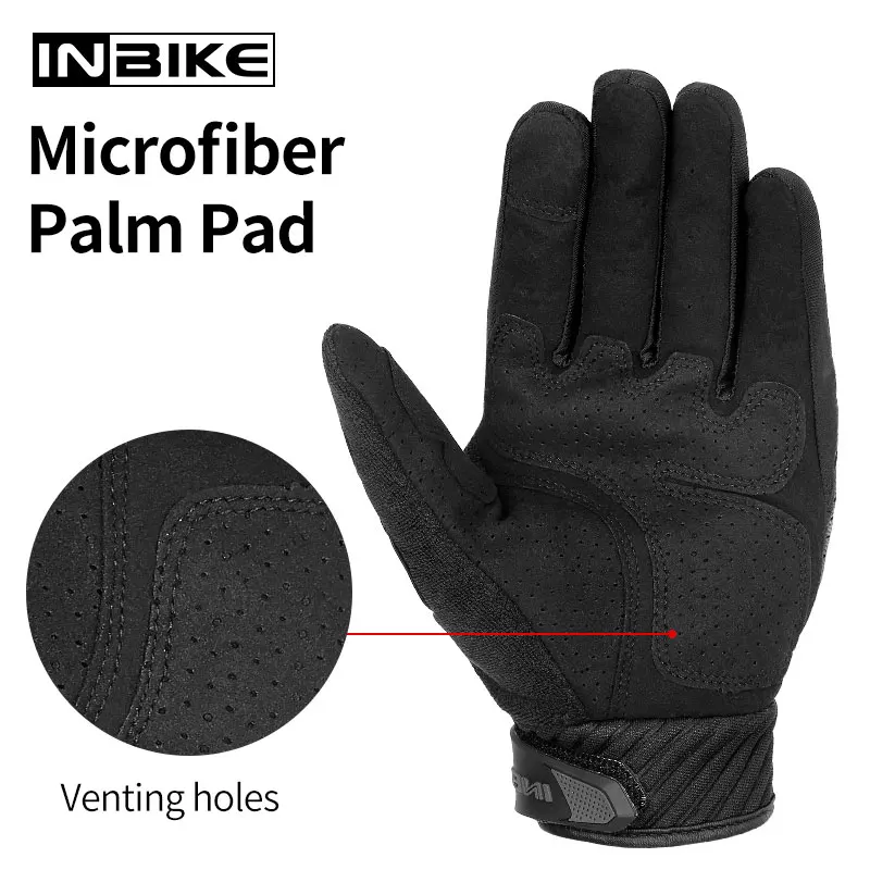 INBIKE Motorcycle Gloves for Men Motorbike Gloves Autumn Summer Motorcross Gloves Man Riding Motor Gloves For Motorcyclist IM801