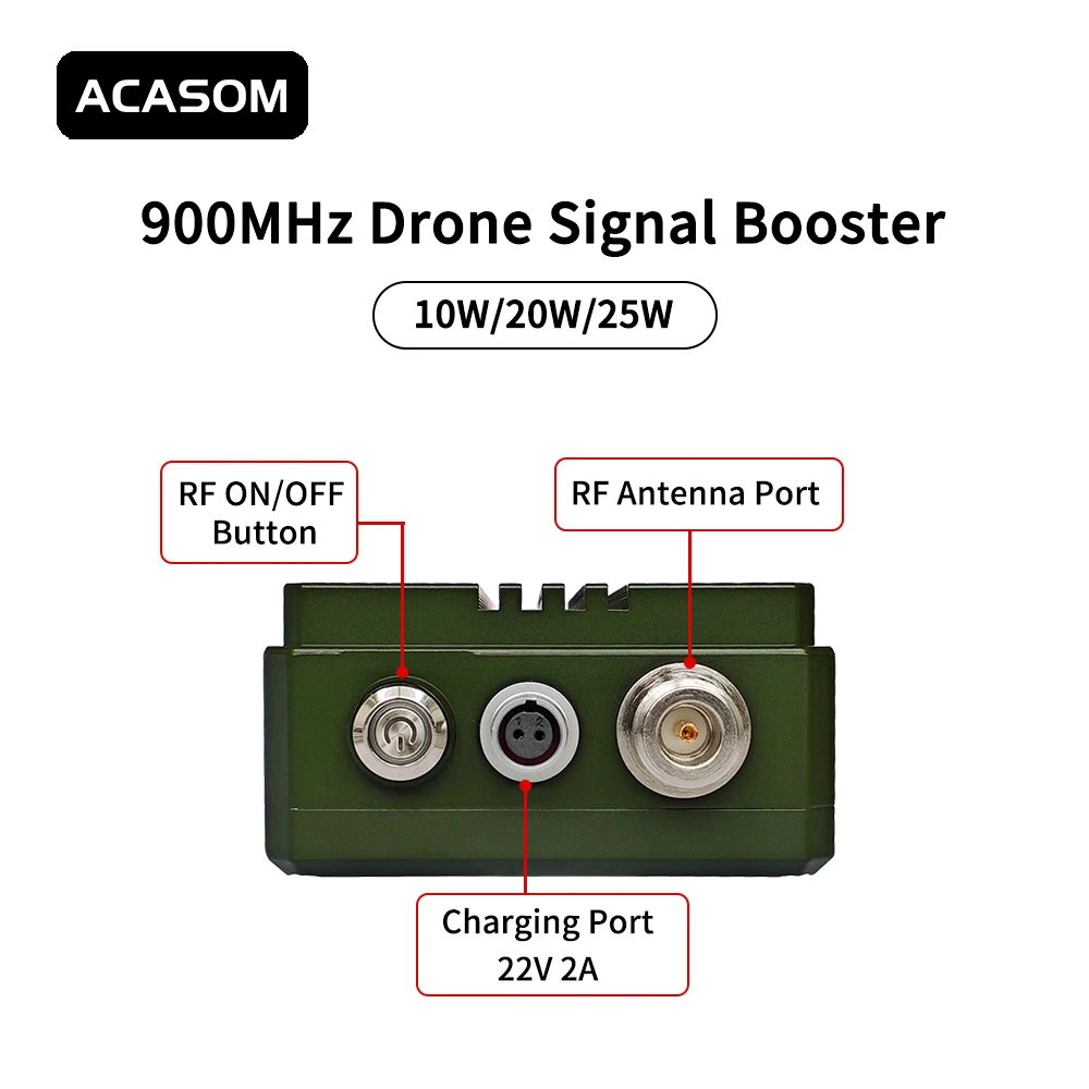 868MHz  915MHz 10W 20W Drone  FPV Signal Amplifier Extender Signal Booster Drone Range Extender Tarot FPV Image Transmissi