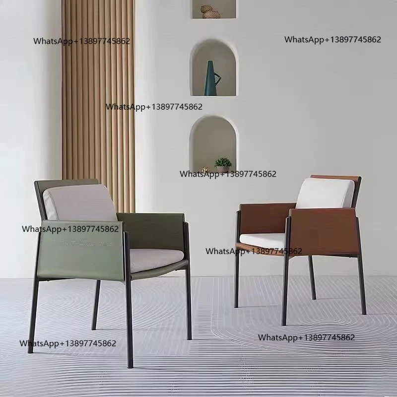 Peiqi Creative L Dining Chairs Nordic High End Modern Nordic Waiting Dining Chairs Minimalist Clear Lazy Muebles Home Furniture