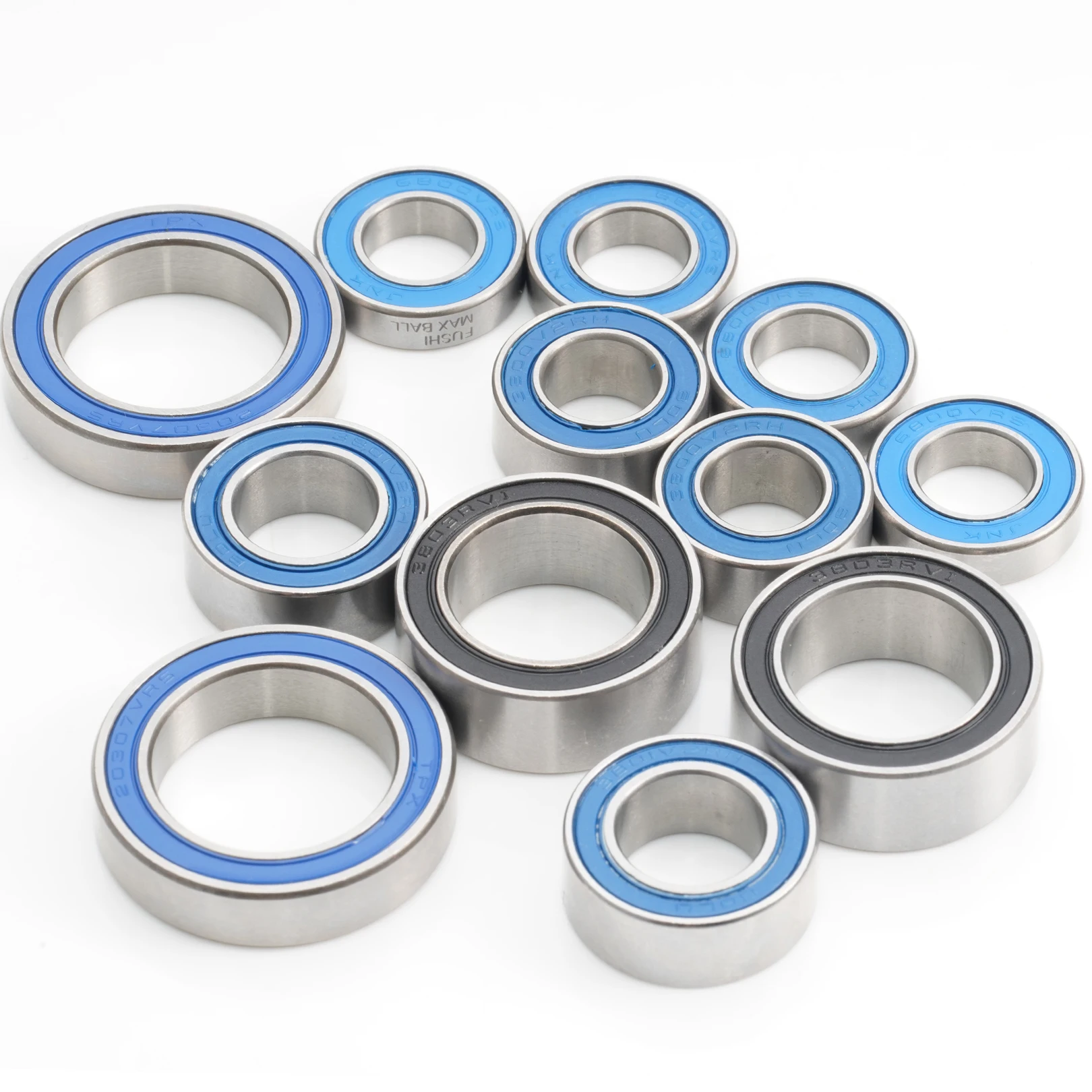 

12PCS Bike Wheel Hub Bearings Kit MAX Bearings Bike Pivot Chrome Steel For Rail 2020-2025 Linkage Bicycle Frame Systems Set