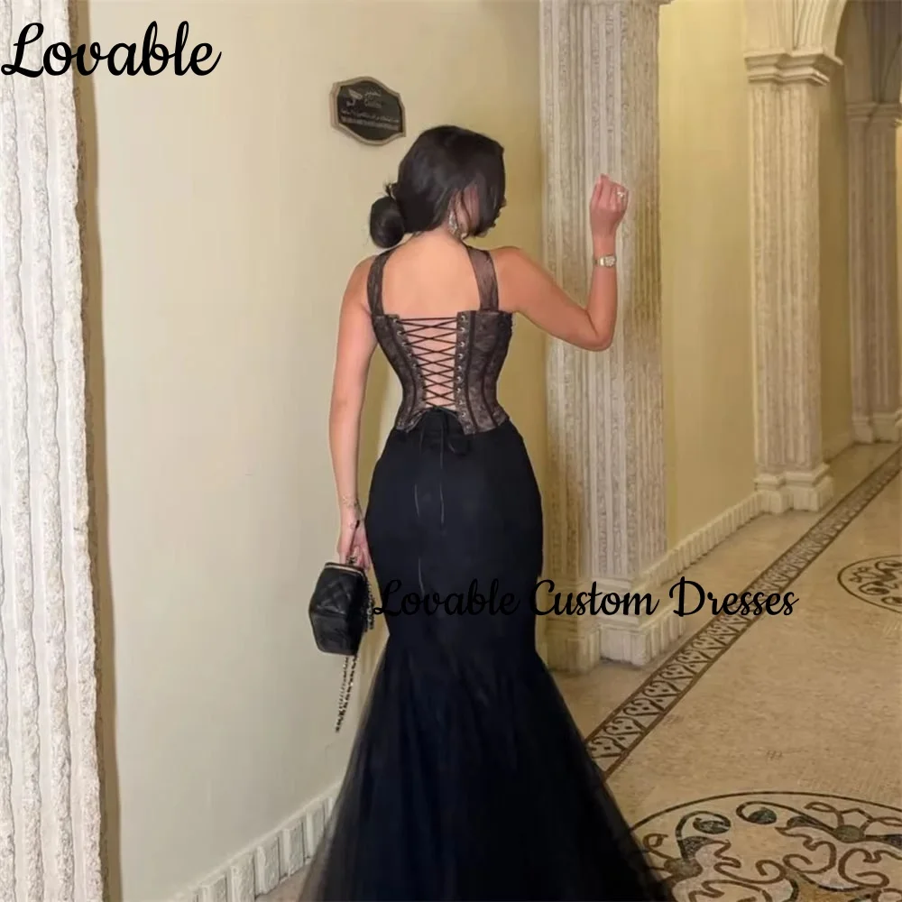 فستان حفلات الزفاف في دبي مخصص على شكل قلب حورية البحر فستان مكشكش للنساء أنيق فاخر بطول الأرض وسحاب حتى فساتين لحفلة موسيقية