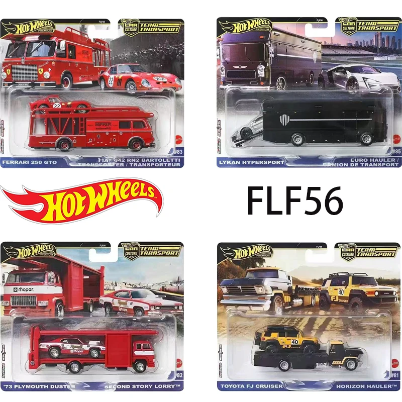 

Hot Wheels SolidPack Gold FLF56 Car Culture Transport Convoy Alloy Model Car Collection Toy Shipping Protection