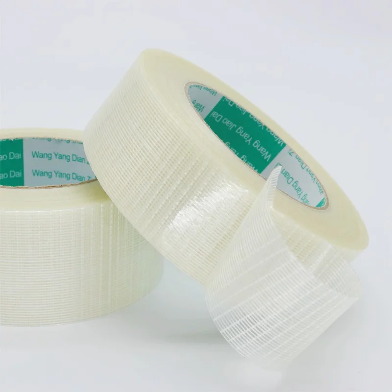 1Pcs High Temperature Strong Grid Fiber Tape  10-50 mm * 50 M Mold Home Appliance Bundled Fixed