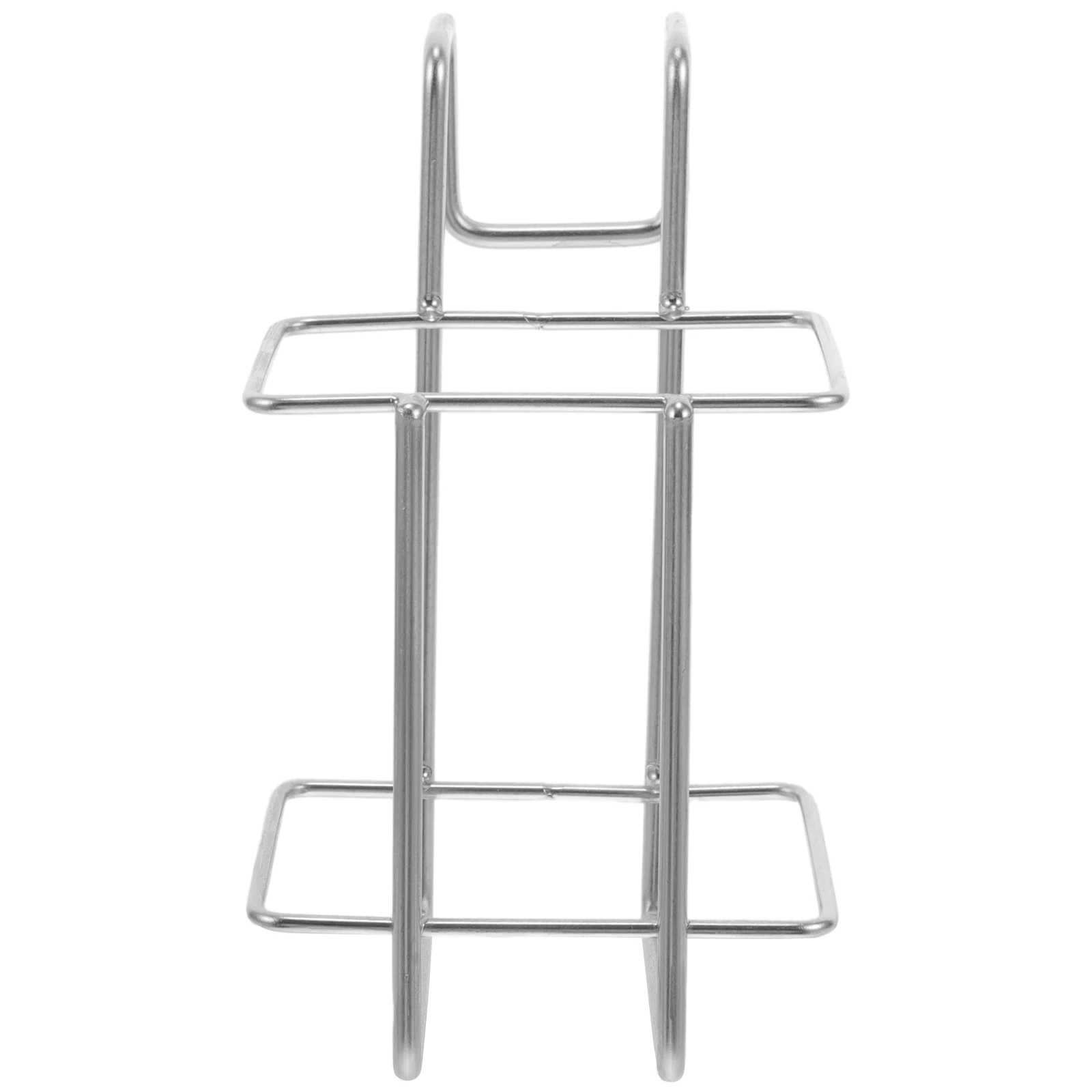 

Hand Holder Multifunctional Storage Rack Metal Hanger No Hole Drilling Fits Various Sizes Kitchen Bathroom Cups Shelf