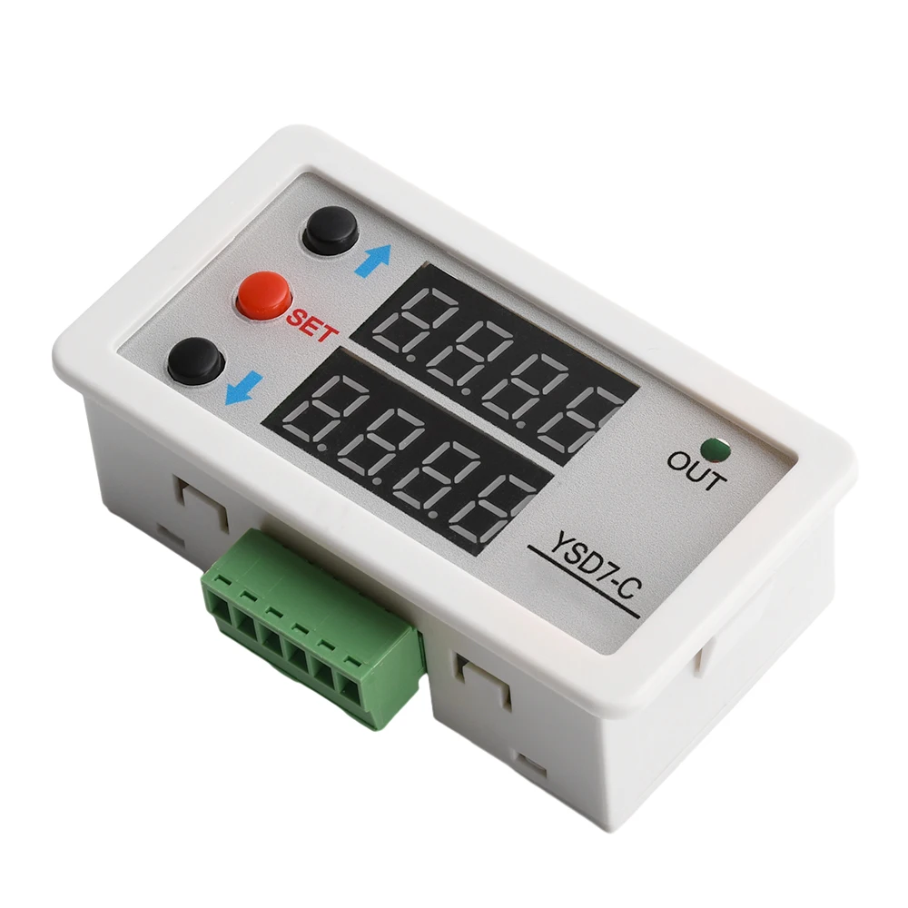 

Digital Display Meter 0-10V 0-20mA 2-10V 4-20mA Analog Signal Input 0-10V Indicator Process Panel Meter Relay Out RS485 Port