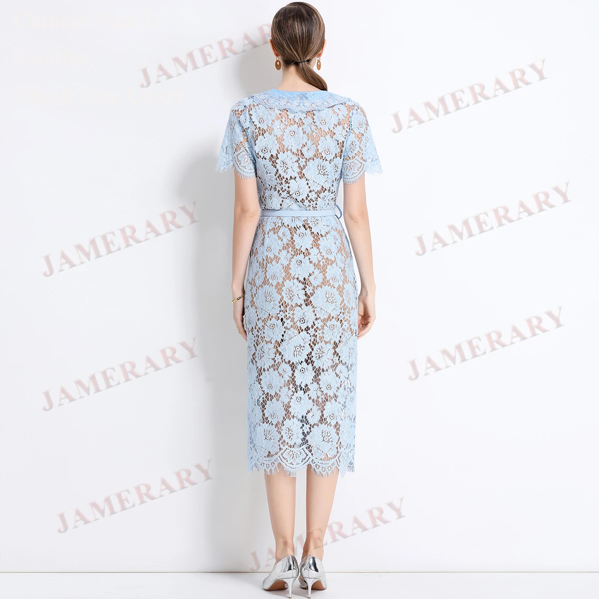 الصيف الخريف الماس التطريز الدانتيل فستان طويل ضيق المرأة قصيرة الأكمام الفاخرة الرسمية مساء فساتين طويلة فساتين الحفلات