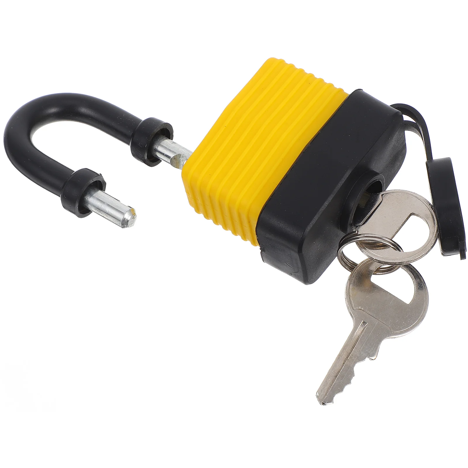 Outdoor Waterproof Padlock Scooter Splashproof Weatherproof with Key Heavy Duty Locker