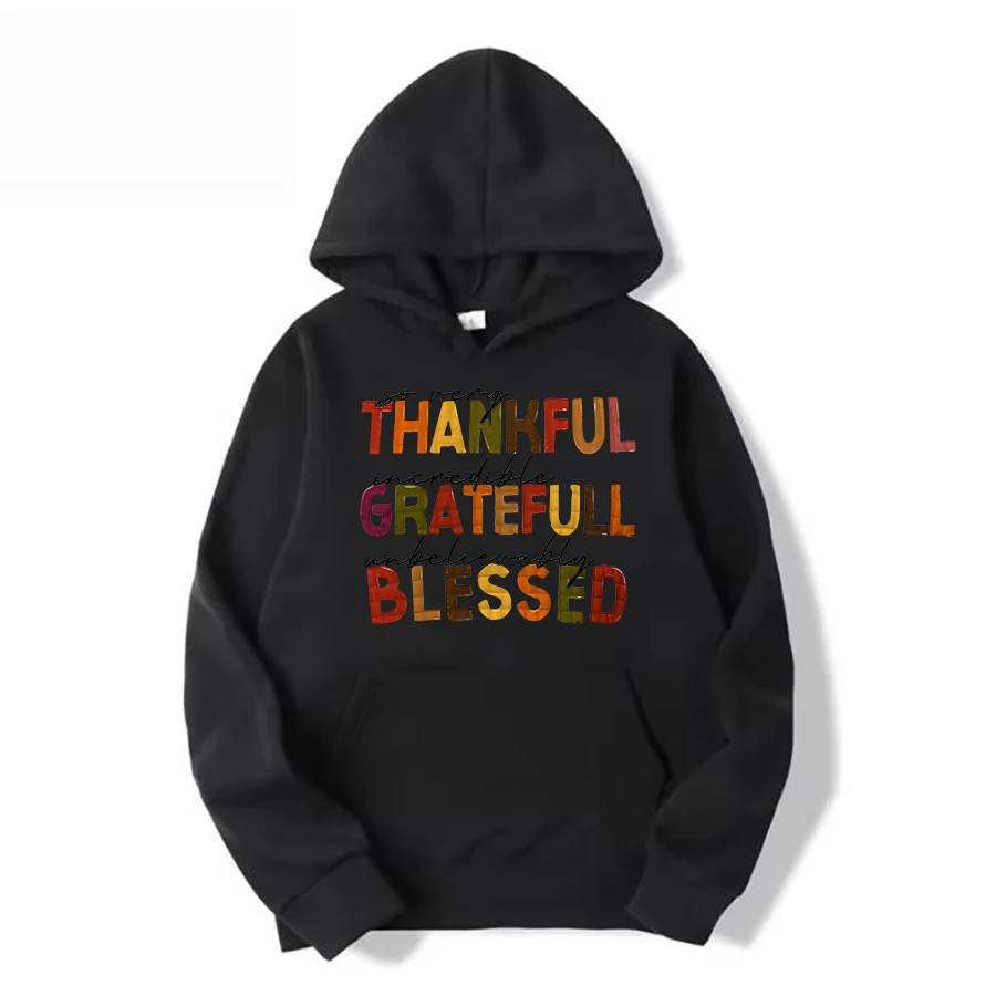 

Толстовка с круглым вырезом, длинным рукавом и шляпой с принтом, повседневная, теплая, стильная, тяжелая (вес ткани 220–320 г/м2)