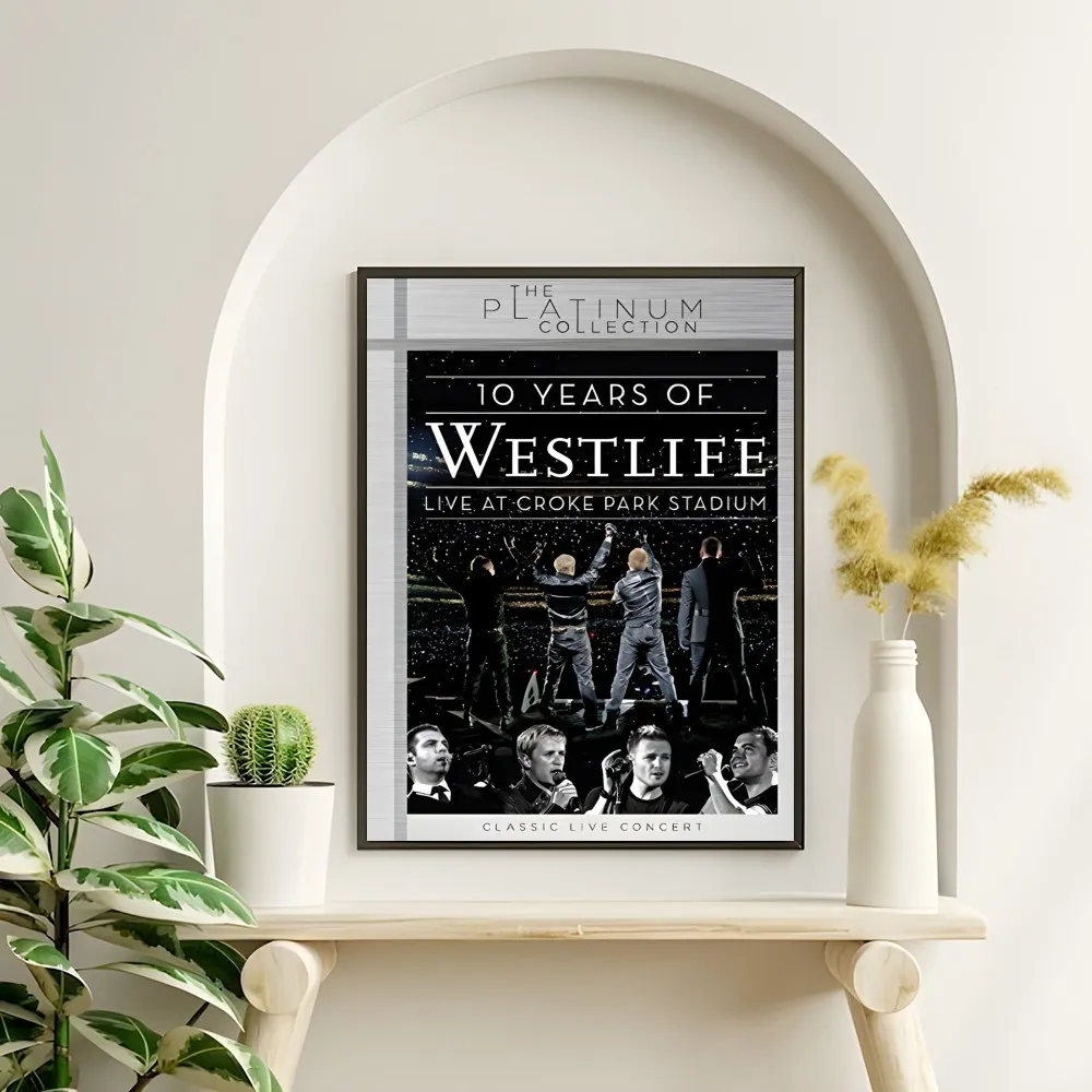 Westlife روك باند موضة ملصق جدار الفن اللوحة دراسة الشمال ديكور المنزل