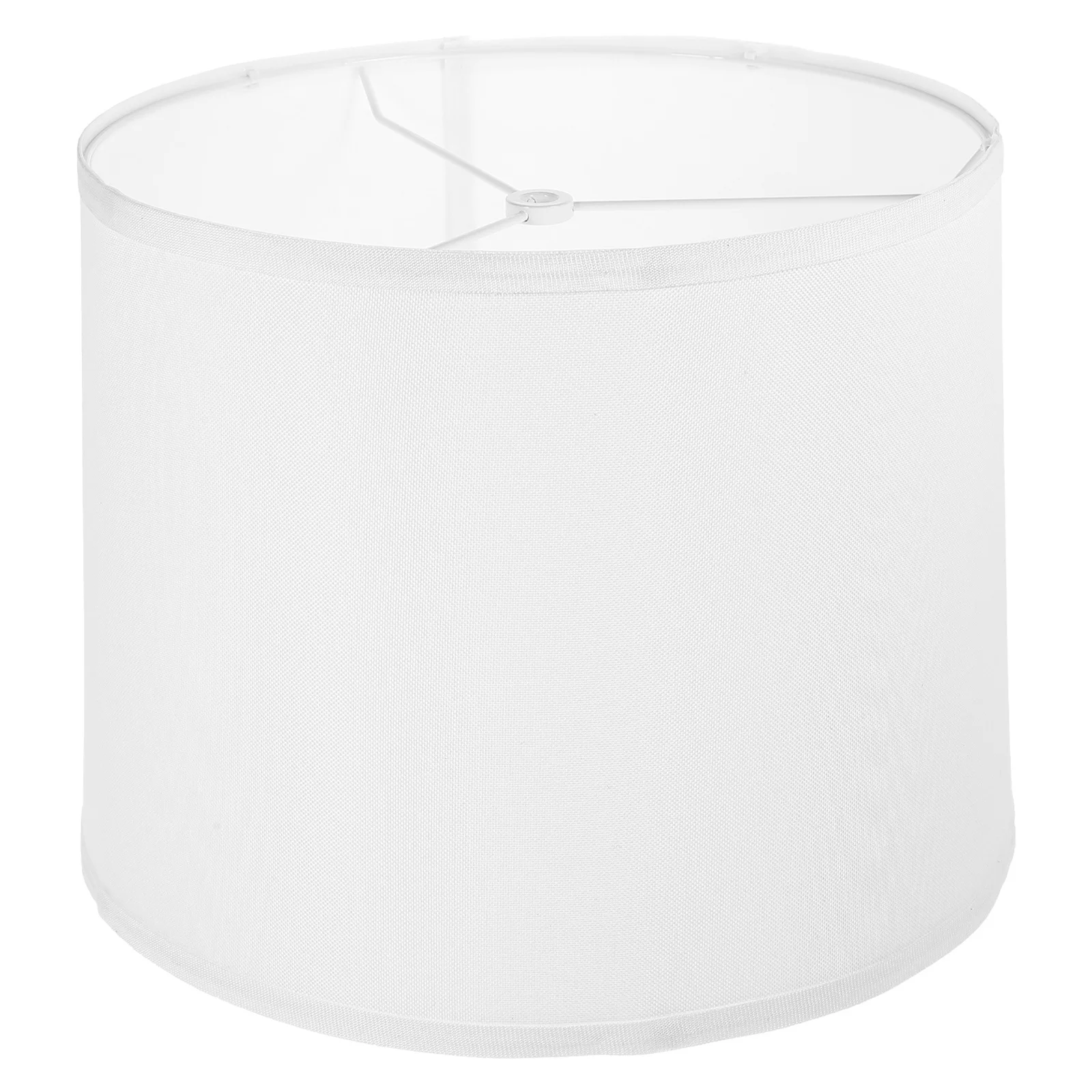 

Круглый настольный абажур, льняная ткань, железный каркас, легкий, простая установка для спальни, гостиной, замена домашнего декора