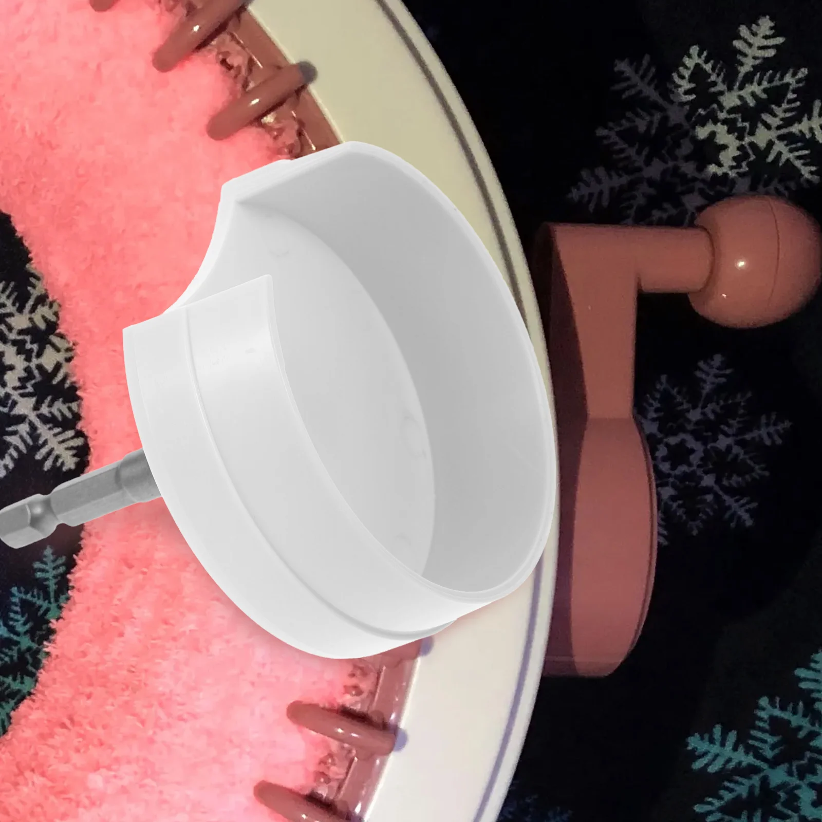 Knitting Machine Accessories Crank Handle Adapter Fast Knitting Power Tool Compact Plastic Design Easy Storage Smooth No