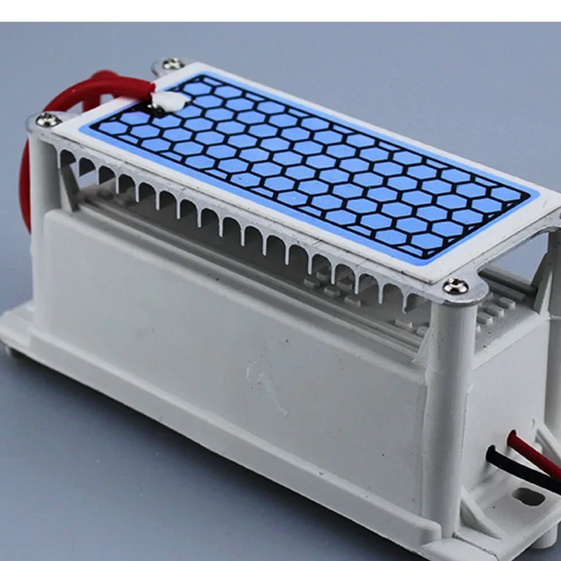 10 جرام آلة تطهير الأوزون المنزلية الهواء الفورمالديهايد التعقيم إزالة الروائح الكريهة رائحة مولد أوزون الملحقات