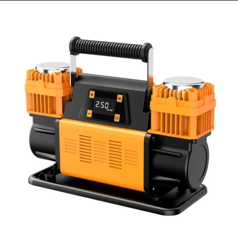

Car-mounted Inflatable Pump, 12V Dual-cylinder Air Pump, Vehicle for Household Use, Off-road Vehicle Sand Filling Air Pump