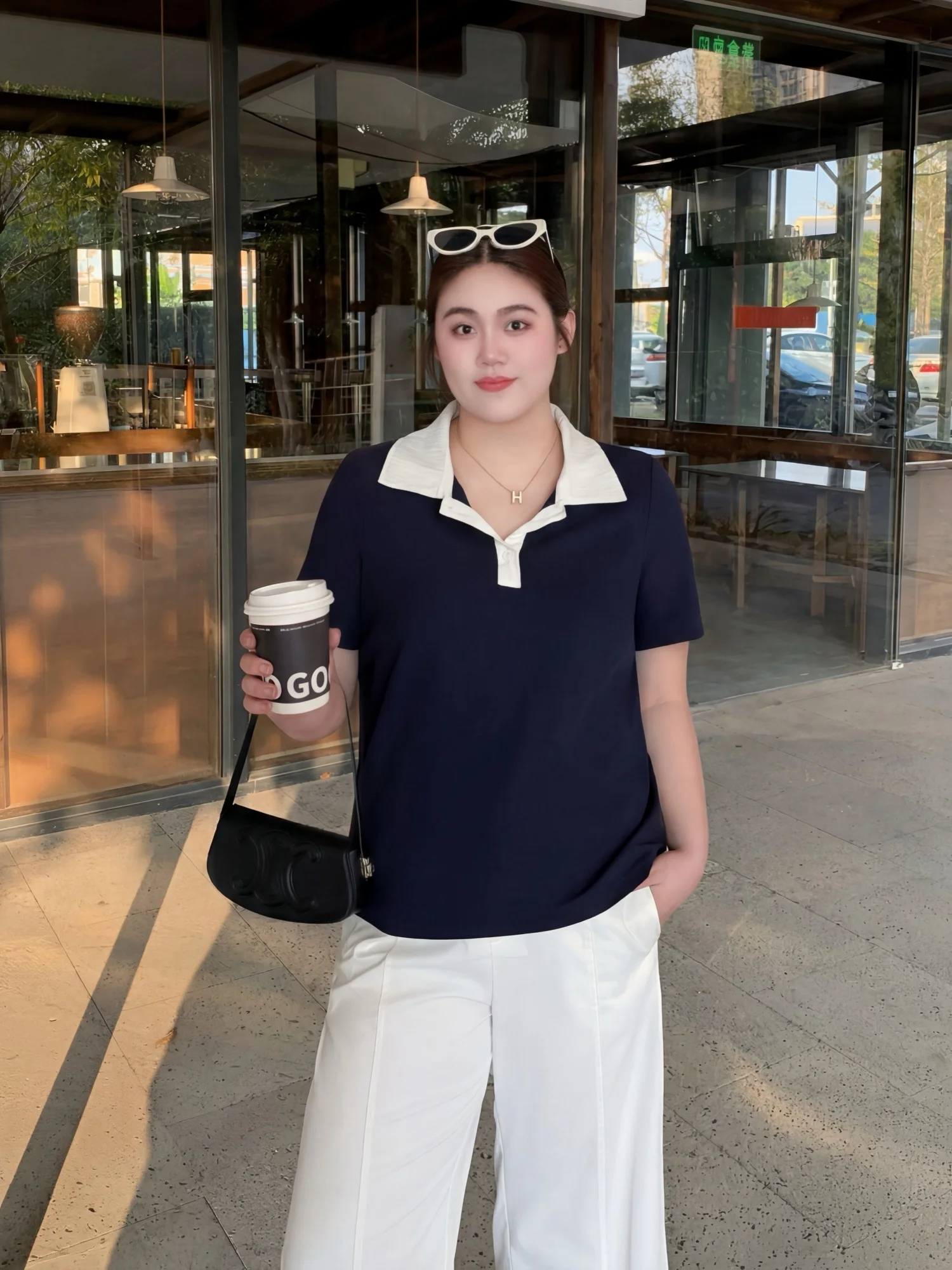

Loose Casual Style Women's Shirt Short Sleeve plus Size Spring Summer New Arrival Comfortable Cotton Blend Top