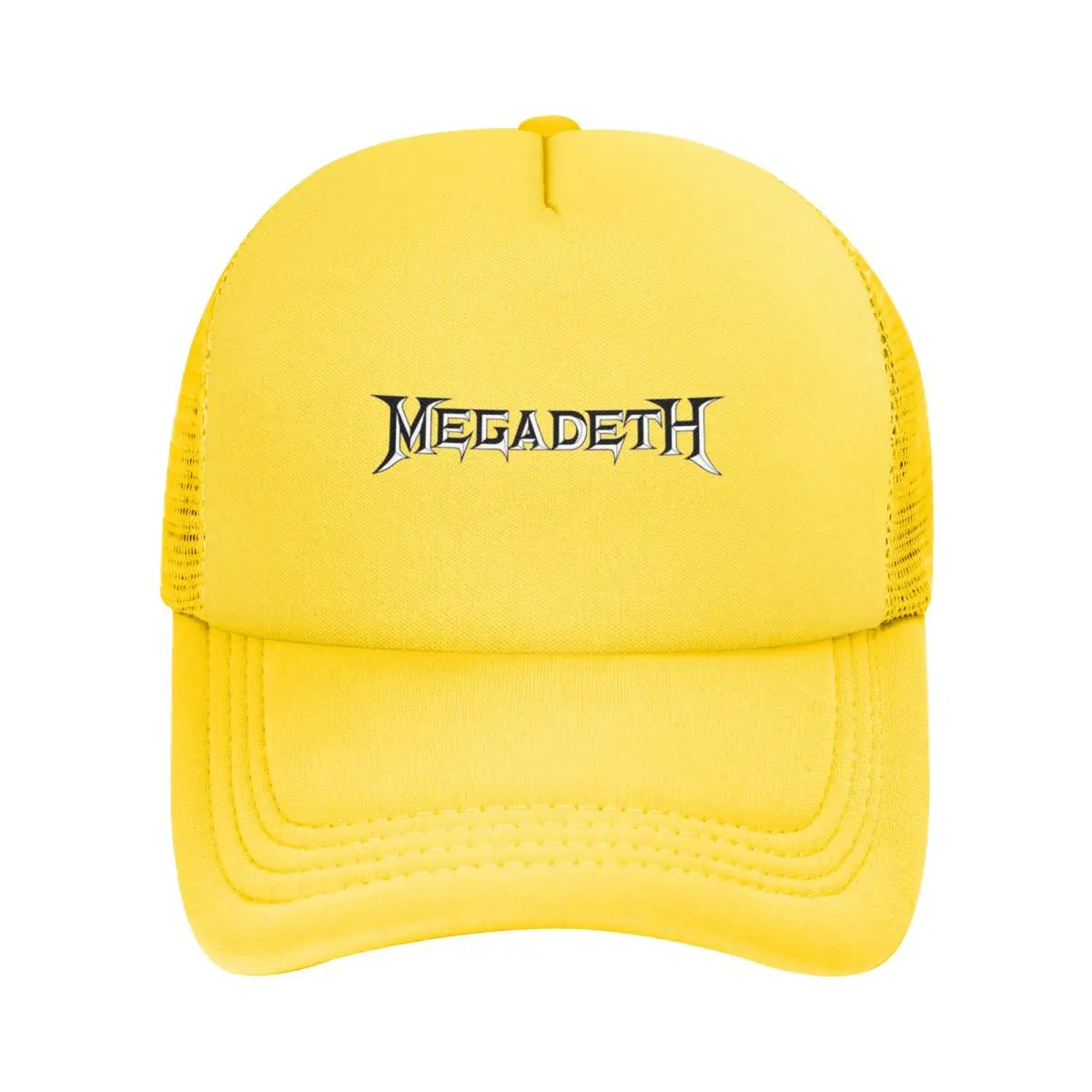 Luxury The Megadeth Metal Band Mesh Baseball Caps Snapback Fashion Baseball Hats Casual Casquette Outdoor For Men's And Women's