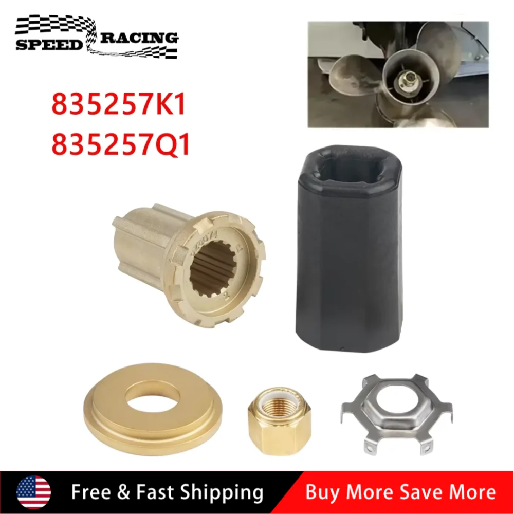 

835257K1 835257Q1 High Quality Durable Metal & Plastic Hub Kit For MerCruiser 120-375HP Alpha and Bravo One Sterndrives MP-1148