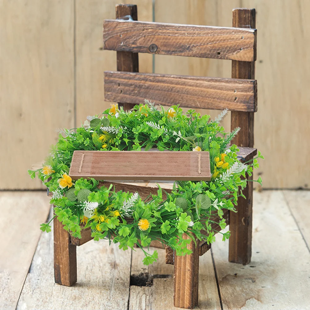 

Artificial Leaf Wreath Hanging Happy Spring Welcome Wreath Front Door Easter Spring Season Decoration Front Door Adornment