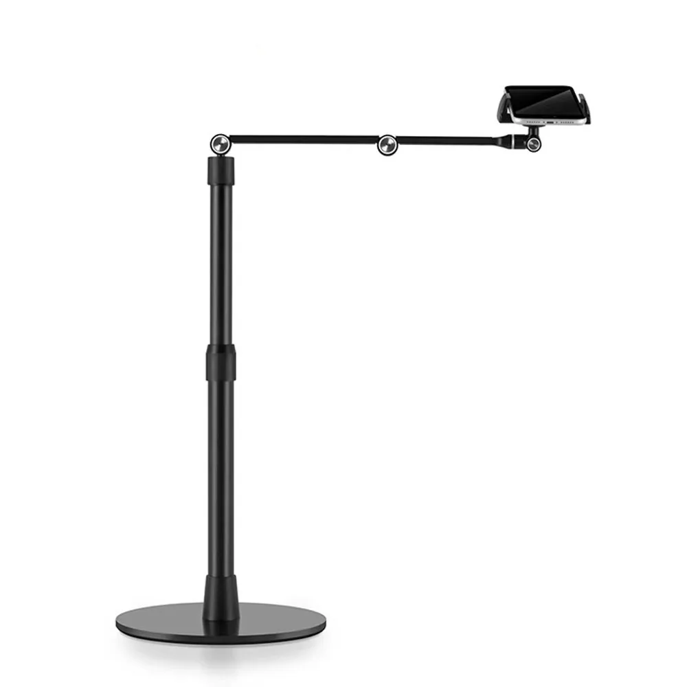

Eonline Top View Aluminum 4.5-12.9 Inch Tablet PC and Mobile Phone Desktop Stand Cellphone and Tablets Overhead Stand