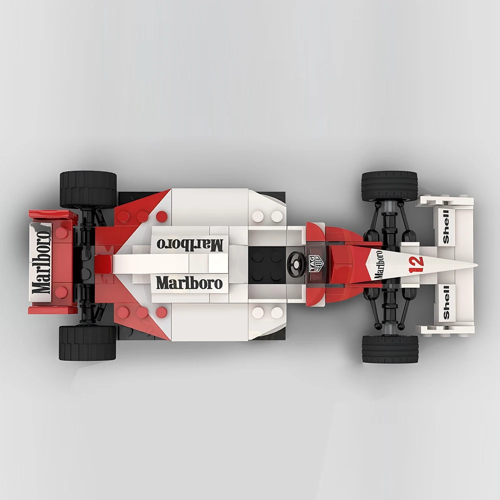 جديد التقنية MOC-59664 SuperMP4/4 فريق حصة SuperRace نموذج سيارة بناء عدة المبدعين كتلة الطوب ألعاب أطفال هدايا عيد الميلاد