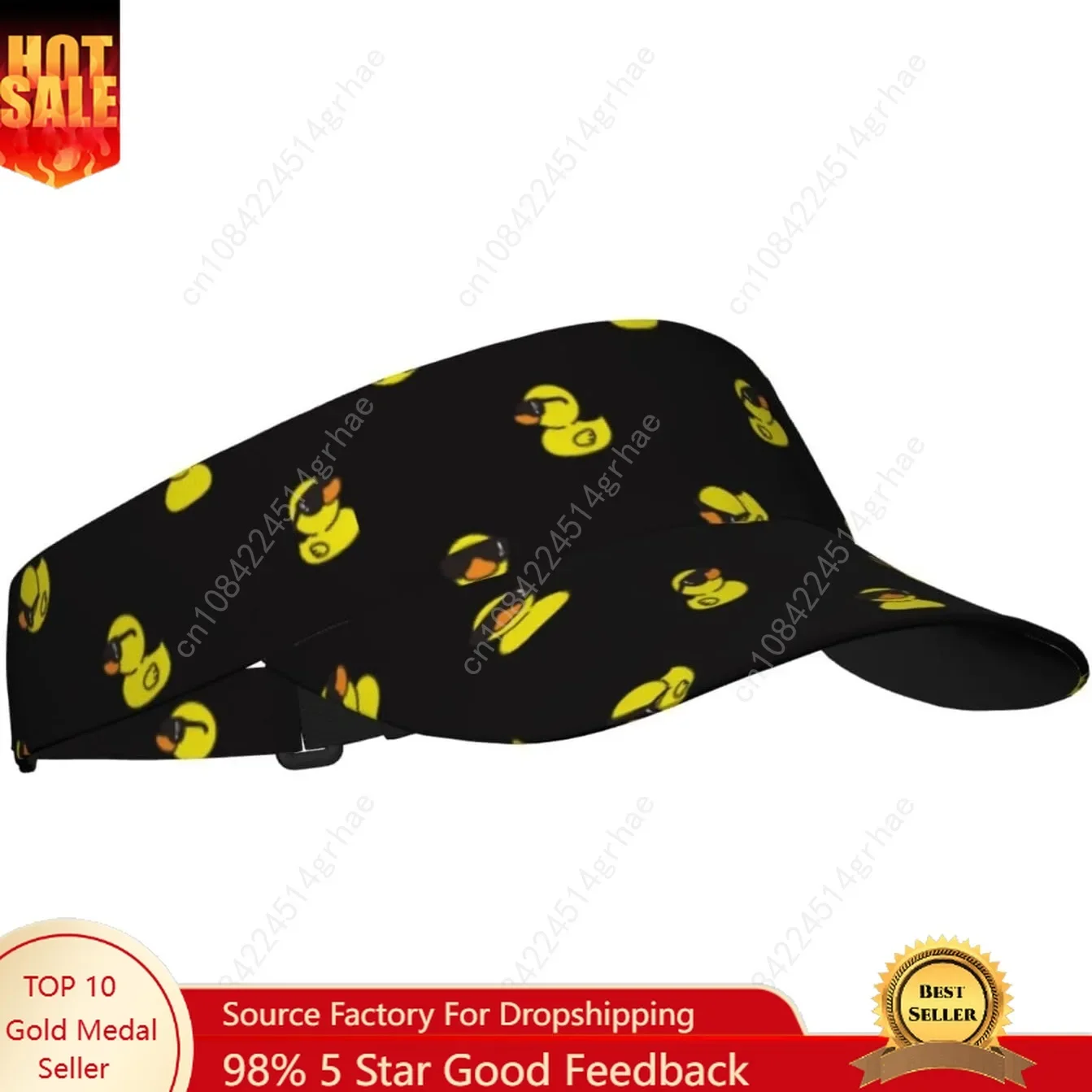 

Sports Sun Visor Hats Adjustable Men Women Lightweight Packable Cooling Empty Top Visor Hat for Running, Tennis, Golf