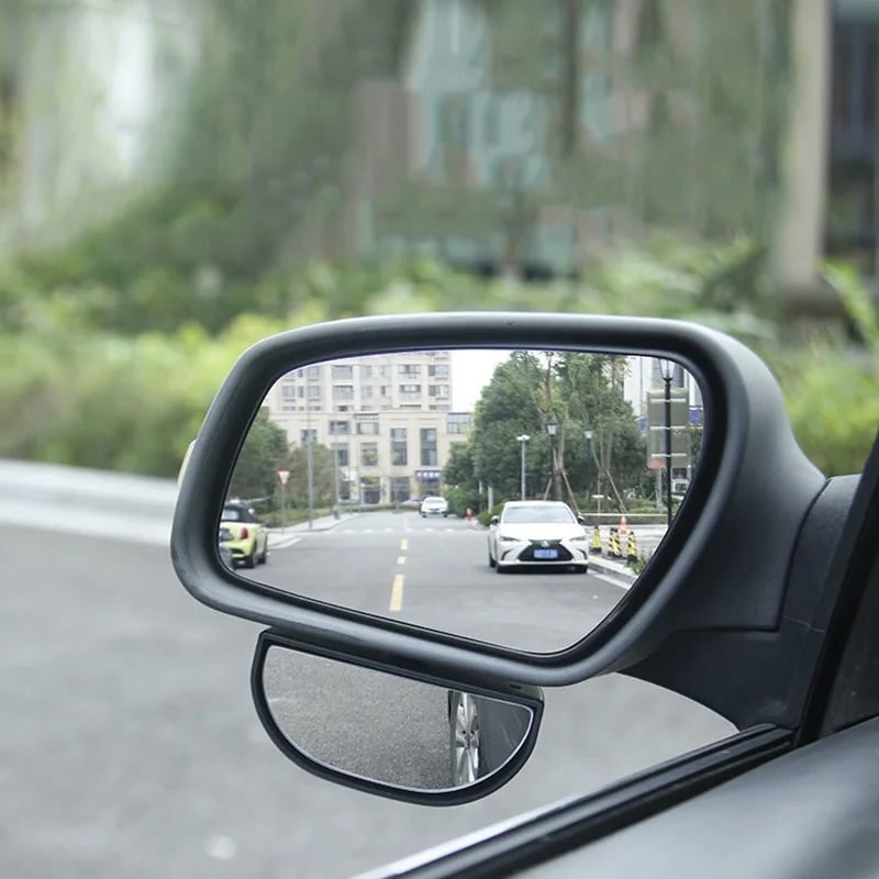 Adjustable 360 Degree Rotation Wide Angle Side Rear Mirrors Blind Spot Snap Way Rearview Mirror Universal Spot Convex Mirrors