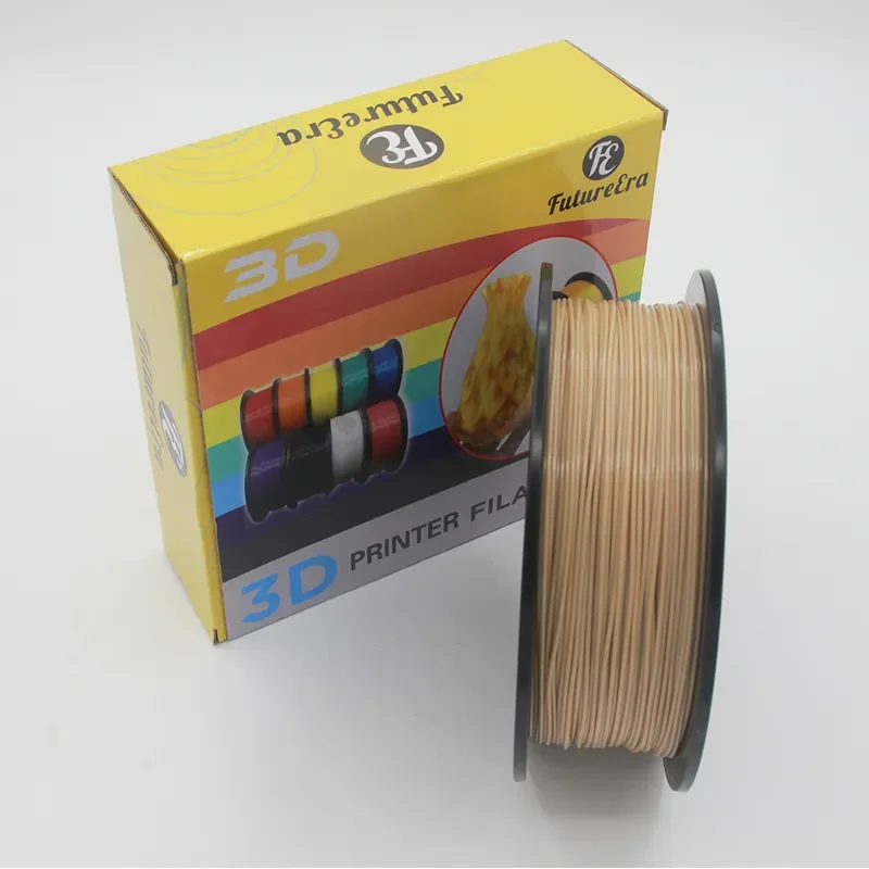 2026 3D printing consumables PLA wood 3D printing wire 1.75mm/3.0mm Net weight 1KG