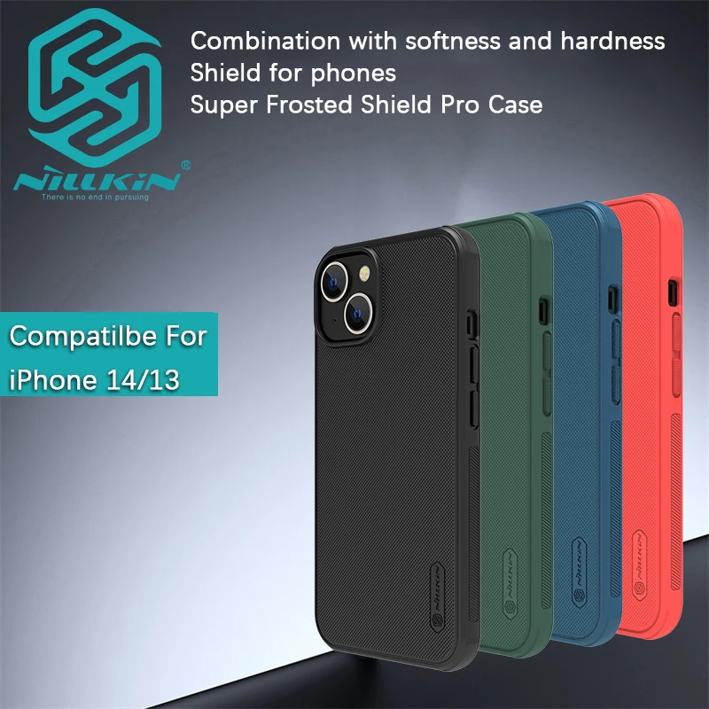 Nillkin Super Frosted Shield Pro For iPhone 16 Pro/16+/15 Pro Max/14 Pro Max/14 Plus/15 Plus/13 Mini Hard case phone case shell