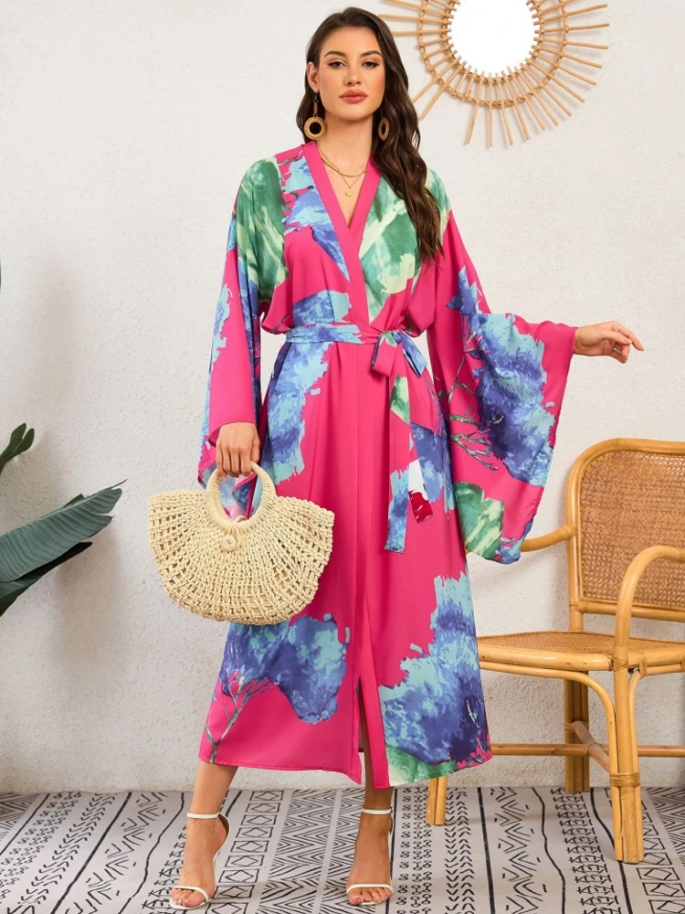 

Пляжное кимоно-накидка One Piece для женщин, платье-накидка для купальника, пляжная одежда для отдыха на море (кроме купальников)